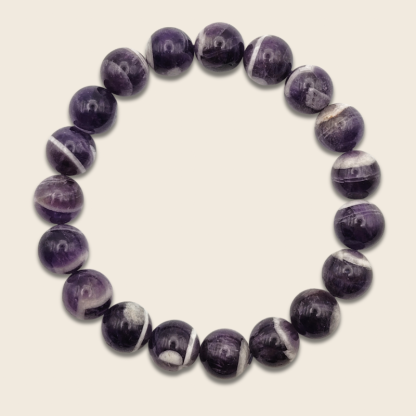 Amethyst Buddha Tooth Bracelet